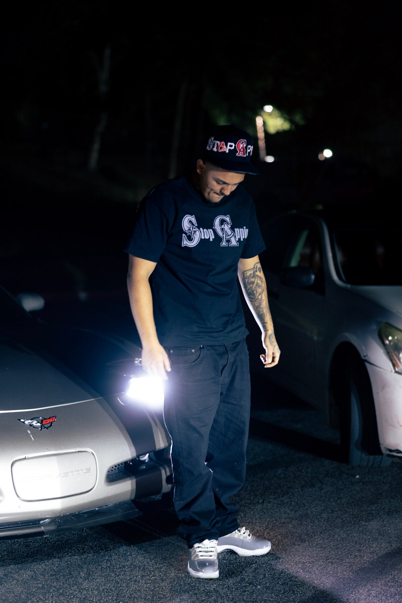 Black Stop Capping T-Shirt