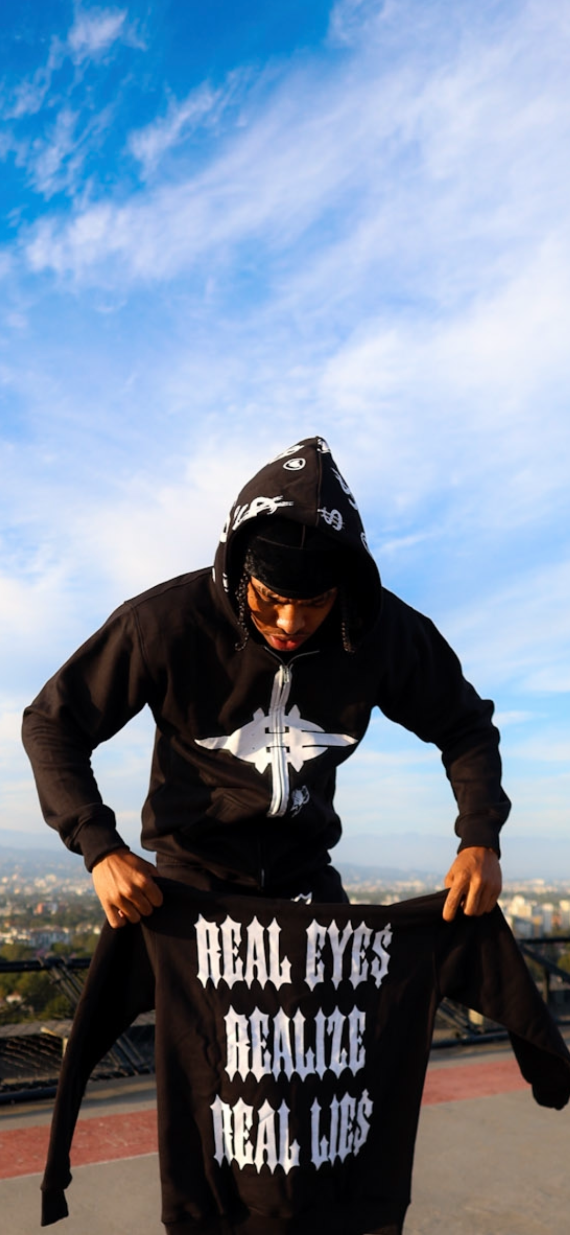 Real Eyes Realize Real Lies Hoodie